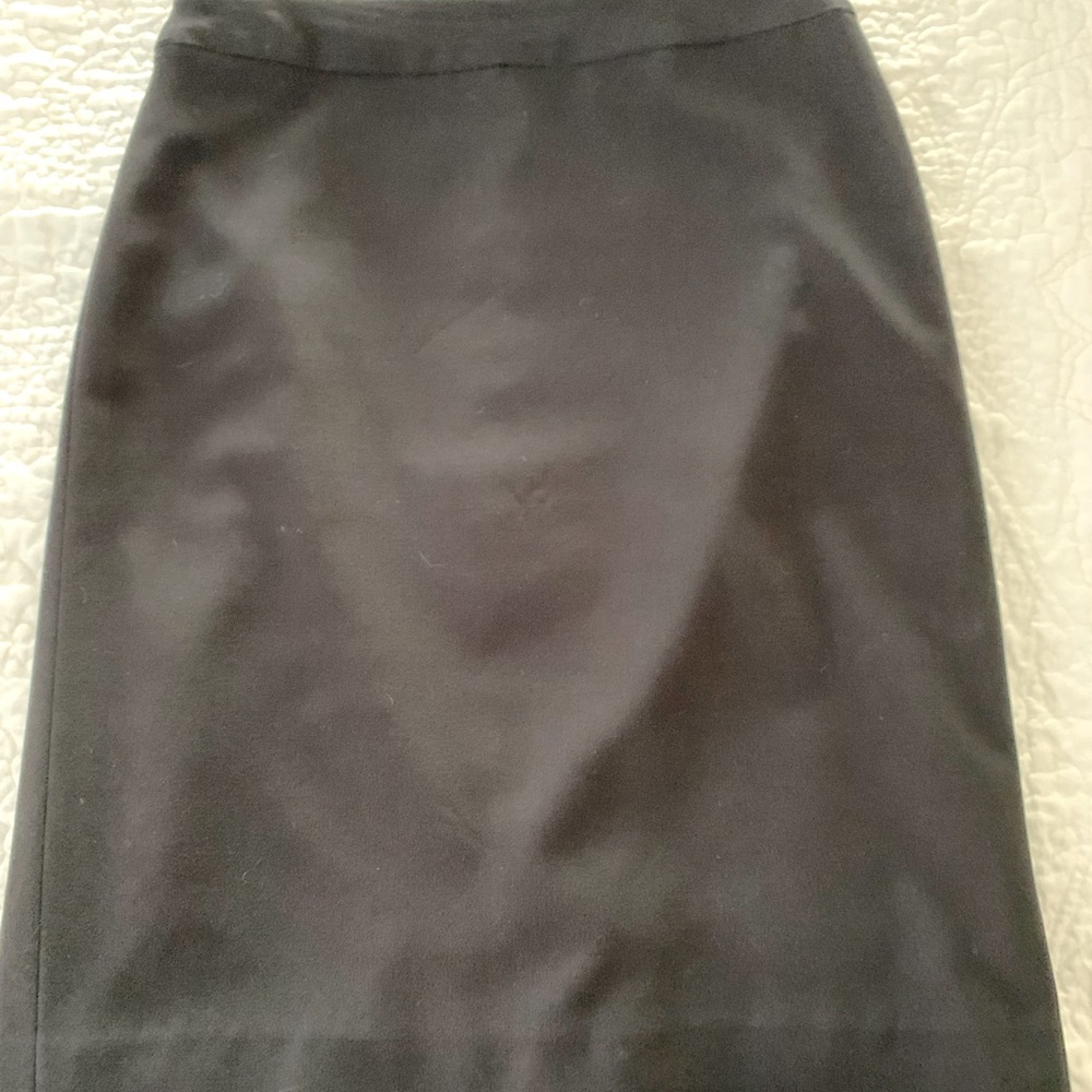 Classic Grey Pencil Skirt